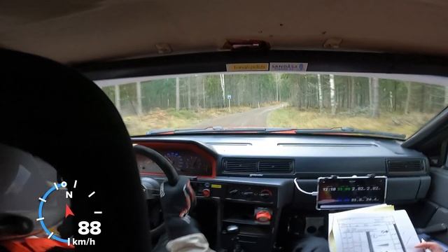 Novemberskölden 2022 SS1 Krister Olsson/Cecilia Johansson, Volvo 940 VOC смотреть онлайн