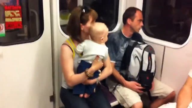 Метро в Праге - поезд смотреть онлайн