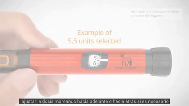Como Usar lápiz para insulina NovoPen Echo® Guia subtitulado al español смотреть онлайн