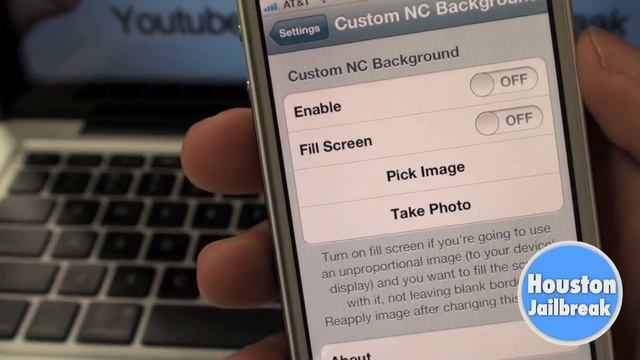 Change background image of Notification Center - iPhone/iPod iOS 5 [ HOW TO ] смотреть онлайн