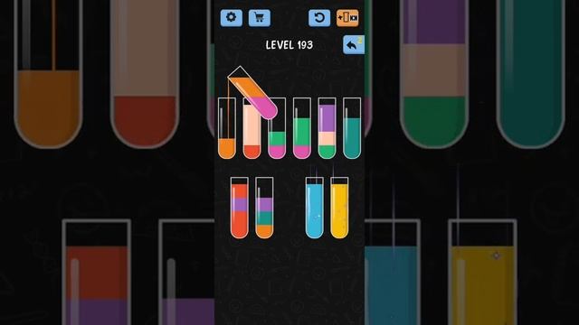 Water Color Sort Level 193 Walkthrough Solution iOS/Android смотреть онлайн