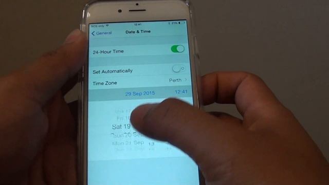 iPhone 6: How to Set Date and Time Manually смотреть онлайн