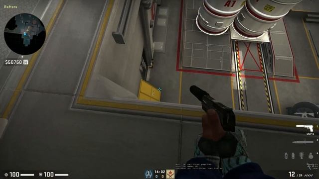 How to SILENTLY DROP heaven to site on nuke CSGO [Intermediate] смотреть онлайн