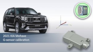 Калибровка G-сенсора на KIA Mohave 2021. C1285 DTC.