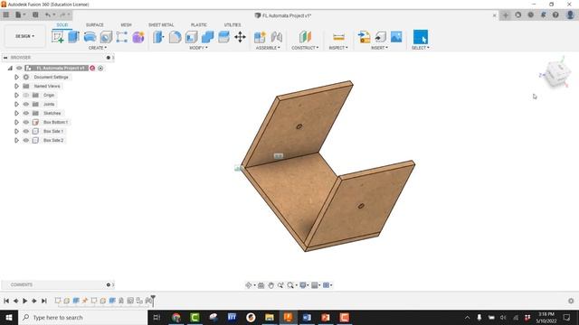 Automata Top Down Assembly and Parametric Modeling Part 1 (Fusion 360) смотреть онлайн