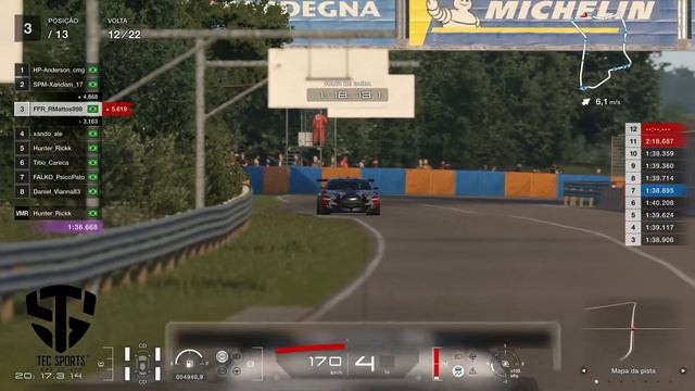 [LIGA ZGT] (Categoria 18) - 29º Mundial GT7 - 5ª Etapa Sardegna (Temporada 29) смотреть онлайн