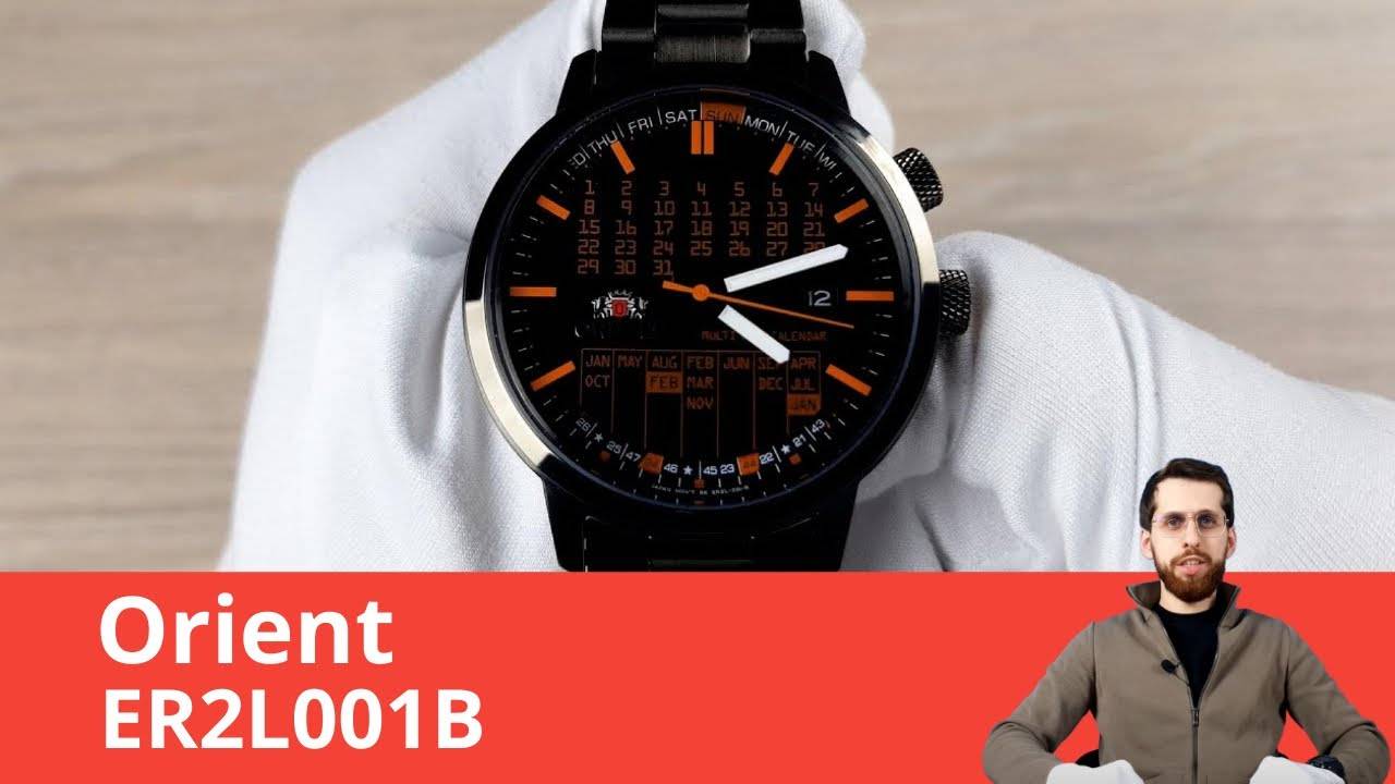Современный Мультикалендарь / Orient ER2L001B