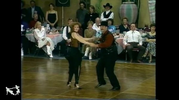 Barry Durand | Lisa Austin | West Coast Swing | 1995 New Mexico Dance Fiesta | Albuquerque