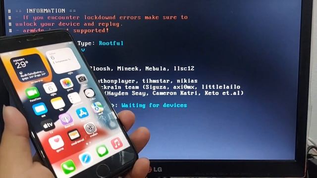 วิธี Jailbreak IOS 15-16.3 เจลเบรคผ่านคอมพิวเตอร์โดยใช้ Palera1n (ในคลิป IPhone 7 Plus)