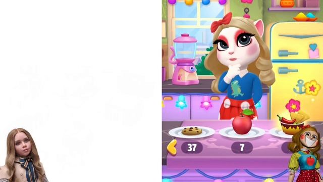 My Talking Angela 2 | Megan Doll (Megan) Vs Miss Delight (Poppy PlayTime) cosplay смотреть онлайн