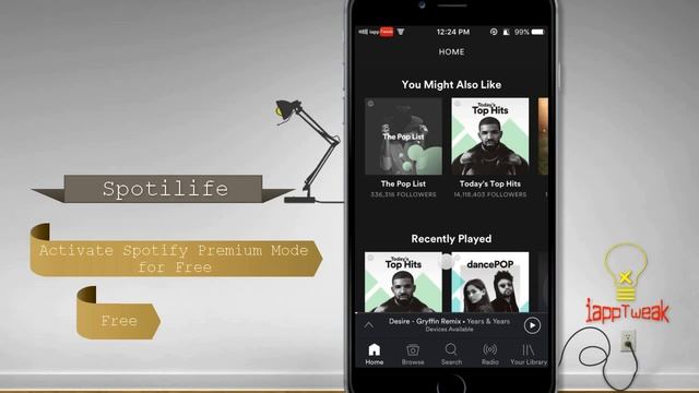 Get Spotify Premium for Free on iPhone, iPad & iPod touch смотреть онлайн
