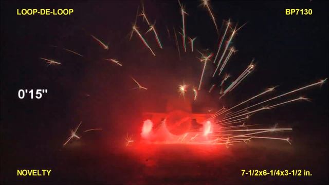 BP7130 Loop-de-Loop Prop-plane / Brothers Pyrotechnics Novelty смотреть онлайн