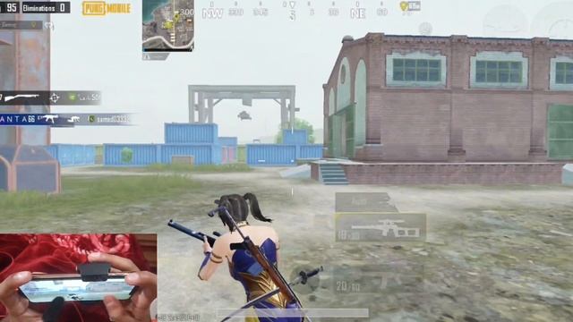 [HANDCAM] iPhone XsMax pubg mobile🔥 |4finger full gyro| смотреть онлайн