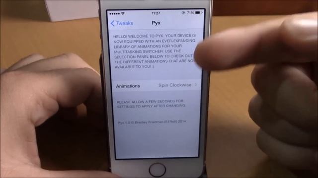 Pyx - iOS 8 Jailbreak Cydia Tweak смотреть онлайн