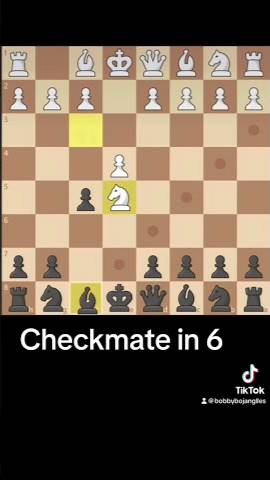 Checkmate in 6 #chess #shorts смотреть онлайн