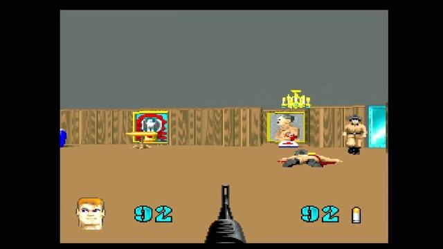 Atari Jaguar - Wolfenstein 3-D (1080p@60fps)