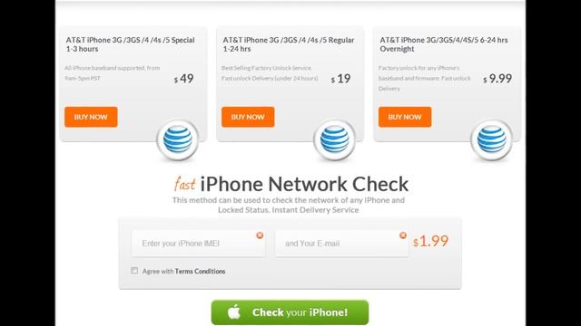iPHONE AT&T UNLOCK смотреть онлайн