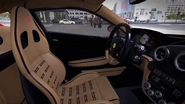 Ferrari F599 GTO in Autodesk VRED 2015 demo смотреть онлайн