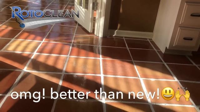 Total Mexican Tile refinishing in Collierville TN by RotoClean! смотреть онлайн