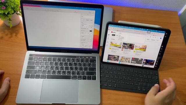 วิธีการเปิด 2 จอระหว่าง Mac และ iPad Pro #sidecar смотреть онлайн