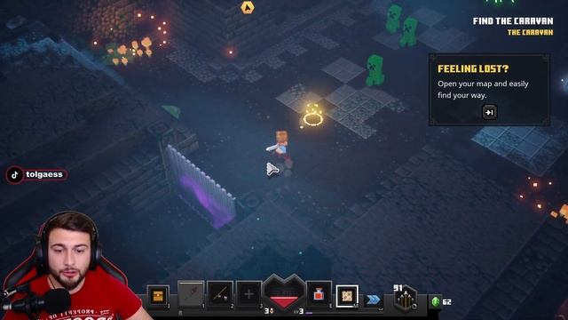 MİNECRAFT DUNGEONS NASIL OYNANIR / MİNECRAFT DUNGEONS TÜRKÇE / BÖLÜM 1 смотреть онлайн