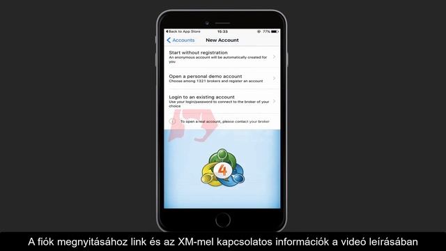 XM | Mobile Trader Az MT4 iPhone alkalmazás telepítése | Forex смотреть онлайн