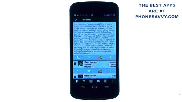 Visual Voicemail Plus - App Review - Visual Voicemail For Android FREE смотреть онлайн