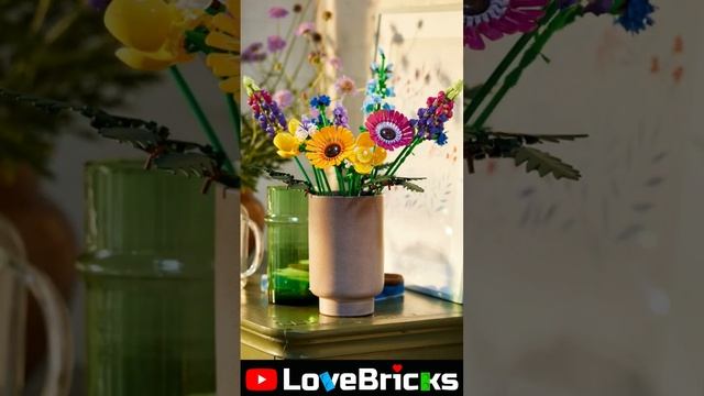 NEWS: LEGO Wildflower Bouquet & Dried Flower Centerpiece | February 2023! #10313 #10314 #LoveBricks смотреть онлайн