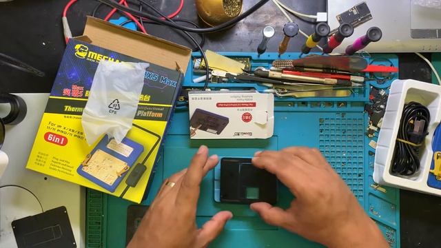 MESA SEPARADORA MECHANIC 6 em 1 e STENCIL DE REBALLING QUIANLI PARA IPHINE 11 / 11 PRO E 11 PRO MAX смотреть онлайн