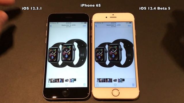 iOS 12.4 Beta 5 Speed Test on iPhone 5S, 6, 6S, 7 and iPhone 8 (Build 16G5056d) смотреть онлайн