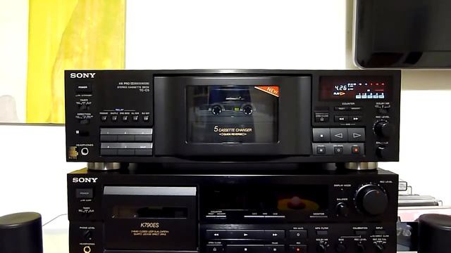 SONY TC C5 - кассетный чейнджер на 5 кассет.