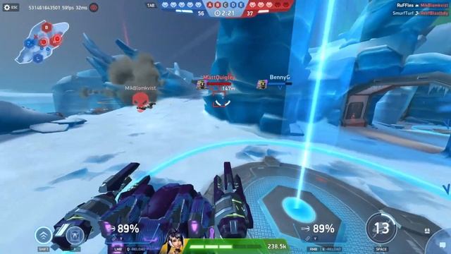 The BEST SUPPORT Hangar Out There!?!? - Mech Arena смотреть онлайн