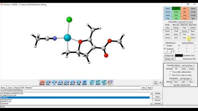 Usando o CYLView para visualização de moléculas em 3D смотреть онлайн