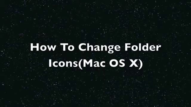 How To Change Folder Icon Mac смотреть онлайн