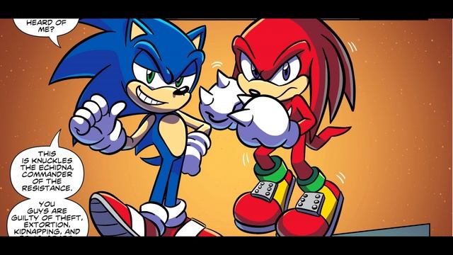Давай сделаем это тихо. Sonic The Hedgehog #3 IDW смотреть онлайн