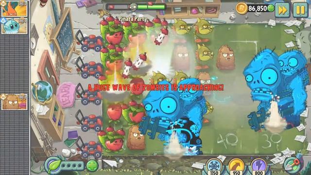PLANTS VS ZOMBIES 2 PINATA PARTY APPLE MORTAR SNAP DRAGON ICEBERG LETTUCE CHARD GUARD PRIMAL WAL-NU смотреть онлайн