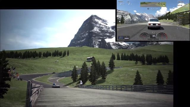 GRAN TURISMO 5 REPLAYZ 09 JAGUAR E-TYPE COUPE '61 EIGER NORDWAND SHORT TRACK смотреть онлайн