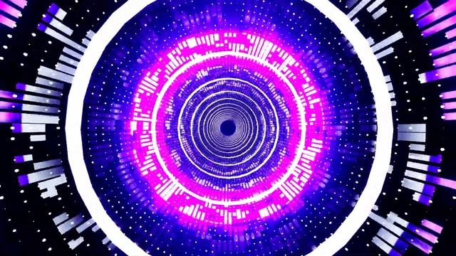 Equalizer Tunnel Motion Graphic Background Video | live Wallpaper смотреть онлайн