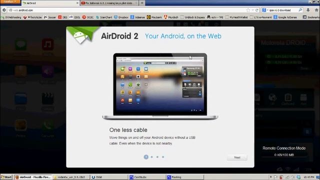 Airdroid - Wireless Transfer Files between Android device and PC (data version) смотреть онлайн