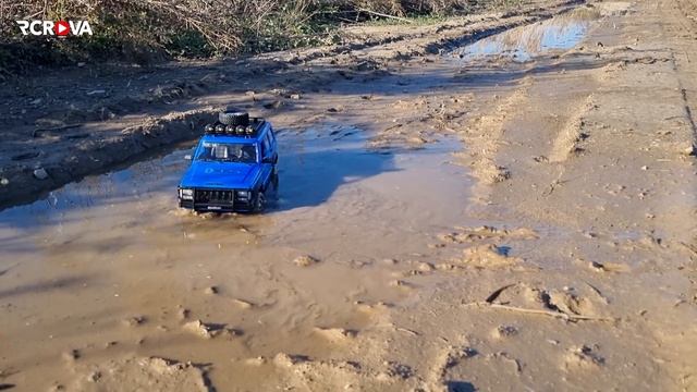 MN78 jeep Cherokee Driving#3 [Shock Upgrade] смотреть онлайн