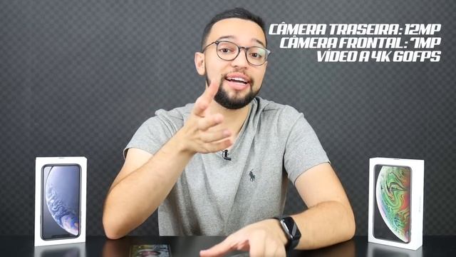 iPHONE XS vs iPHONE XR | QUAL É O MELHOR? | COMPARAÇÃO смотреть онлайн
