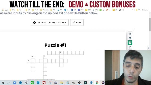 Word Puzzles Generator Review Don't Get Anything Without My Custom Bonuses смотреть онлайн