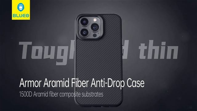 Blueo The Strongest very thin Aramid Fiber Anti-Drop Phone Case смотреть онлайн