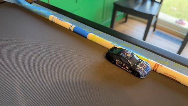 MONSTER TRUCKS VS RACE CARS 🏎️ TREADMILL RACE! (Monster Jam Race Cars) смотреть онлайн