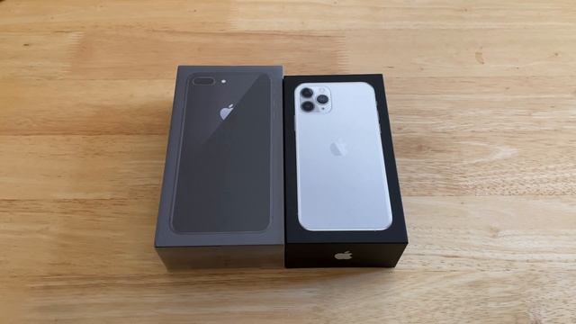 Switching from iPhone 11 Pro to iPhone 8 Plus + iPhone 8 Plus Unboxing смотреть онлайн