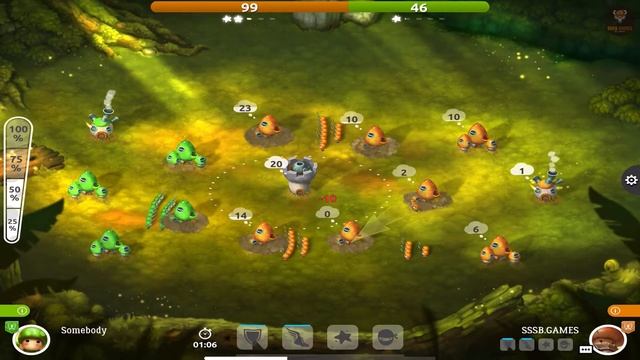 Mushroom Wars 2: Mosquito Of A Dead Man Mission 6 EXPERT , iOS/Android Walkthrough смотреть онлайн