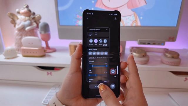 𐙚 ‧₊˚ ⋅ CUTE KUROMI DARK MODE THEME | samsung z flip 5 𐙚 ‧₊˚ ⋅ смотреть онлайн