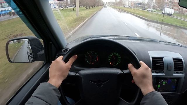 2016 УАЗ ПИКАП 2.7L (135) POV TEST DRIVE смотреть онлайн