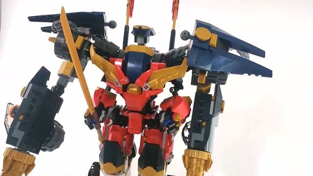Lego Ninjago Ninja Ultra Combo Mech set review смотреть онлайн