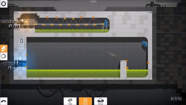 Bridge Constructor Portal - Walkthrough - Part 13 - Fly Like An Eagle (PC HD) [1080p60FPS] смотреть онлайн